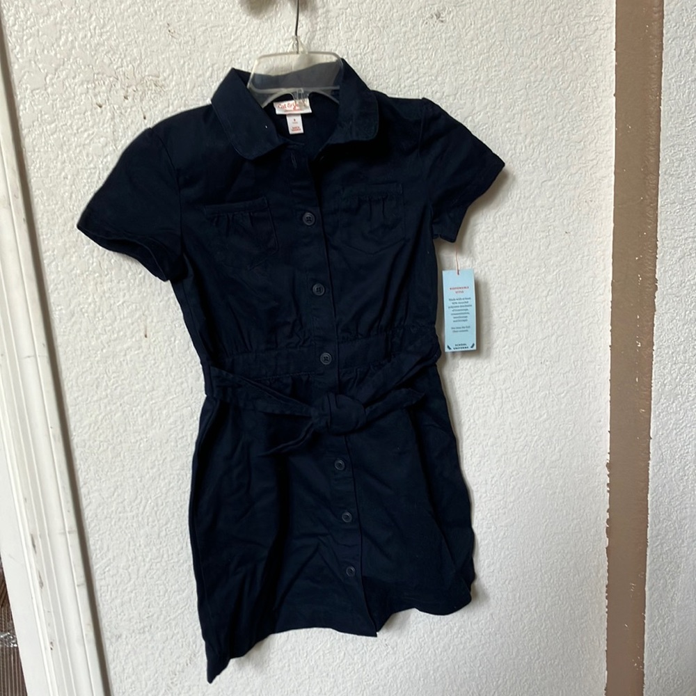 FINAL MARKDOWN Cat & jack uniform dress 8 NWT